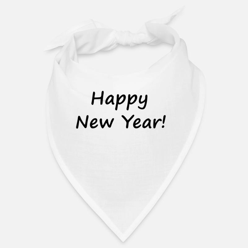 Bonne année ! - Bandana - blanc