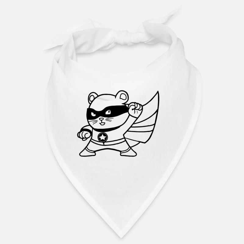 Hamster Superheld Geschenkidee Bandana