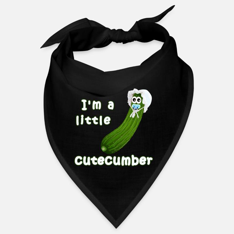 Little Cutecumber - Doux et charmant bébé concombre Bandana