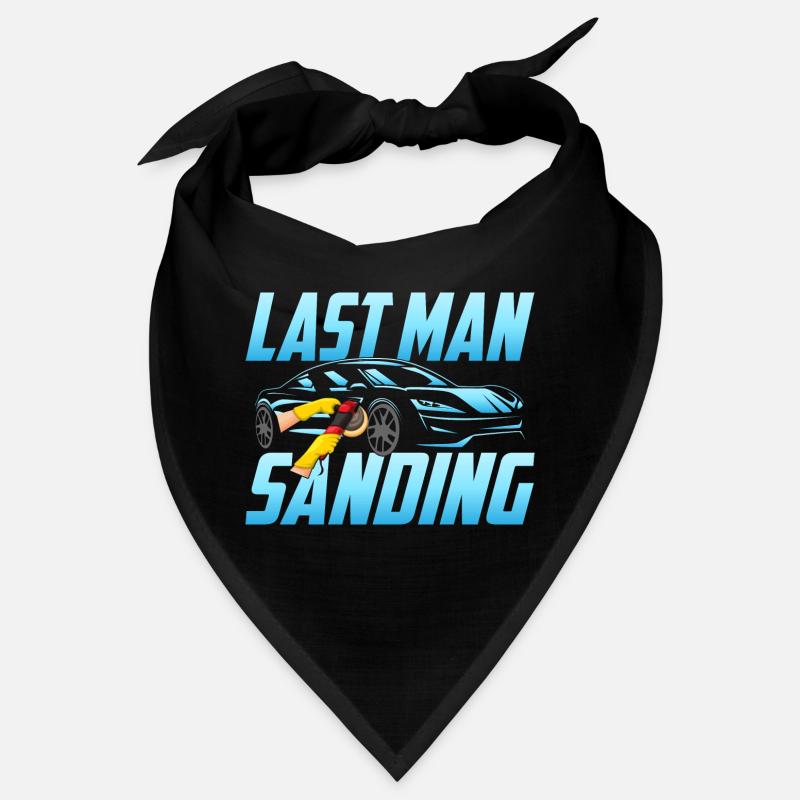 Last Man Sanding Auto Body Painter Technicien Bandana