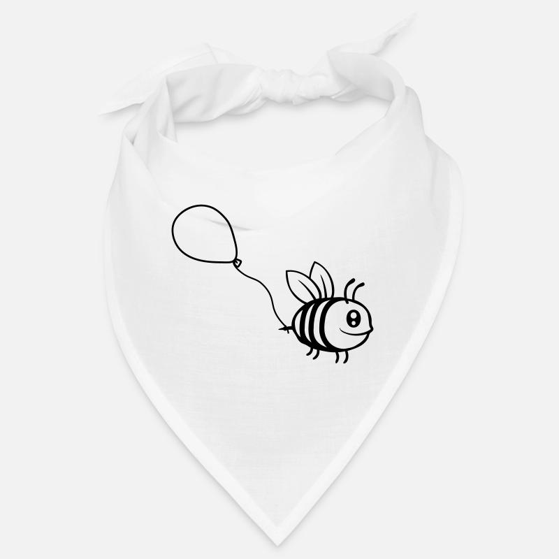 Balloon Bee Comic Insect Bandana