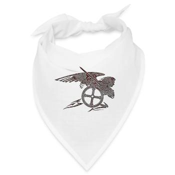 Michael Erzengel Heiliger Christlicher Engel Heiliger Heiliger Snkt - Bandana - Weiß - Vorne