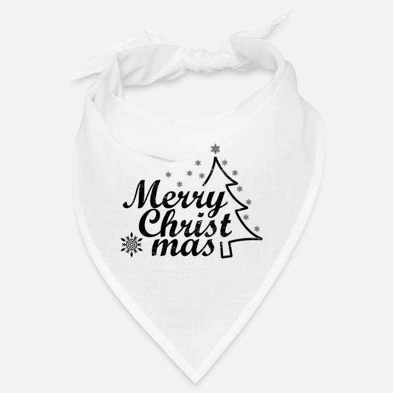 Design classique Joyeux Noël Bandana