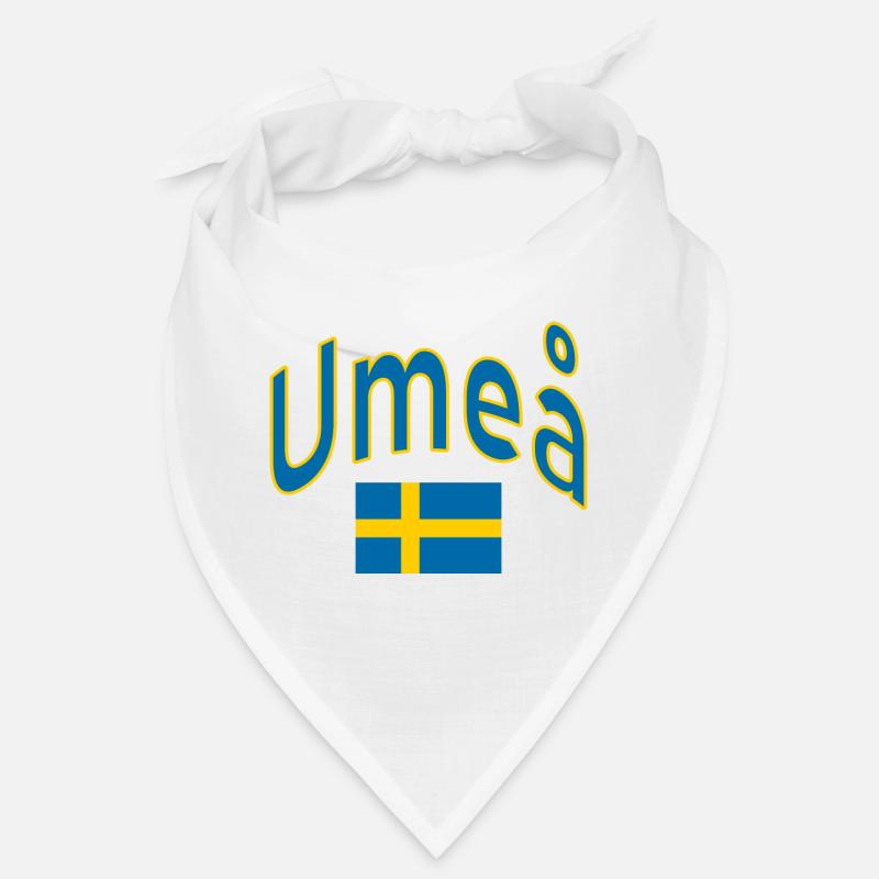 Umeå sweden flag Bandana
