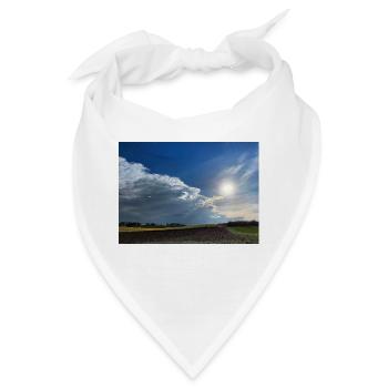 Nature und Wetter - Bandana - Weiß - Vorne