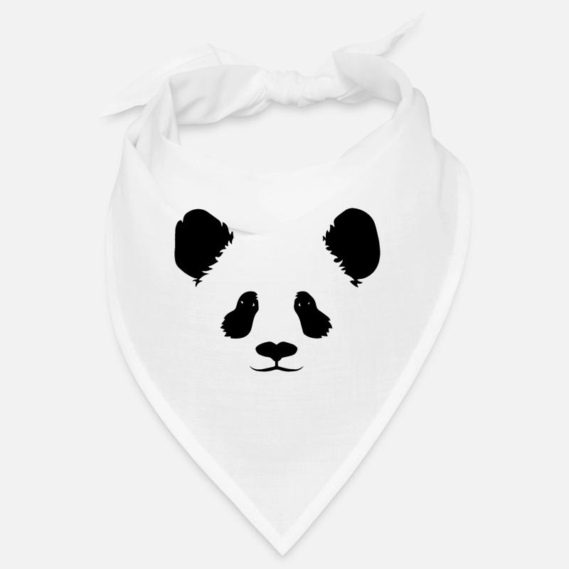 Panda Face Bandana