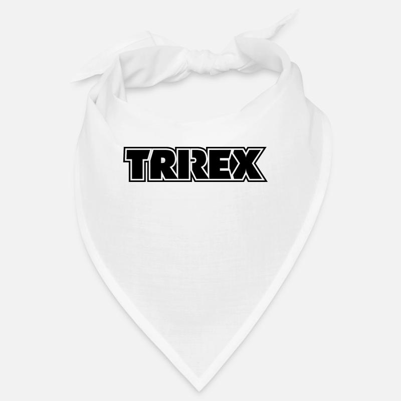 Le lettrage TRI REX en noir est le triathlon Bandana