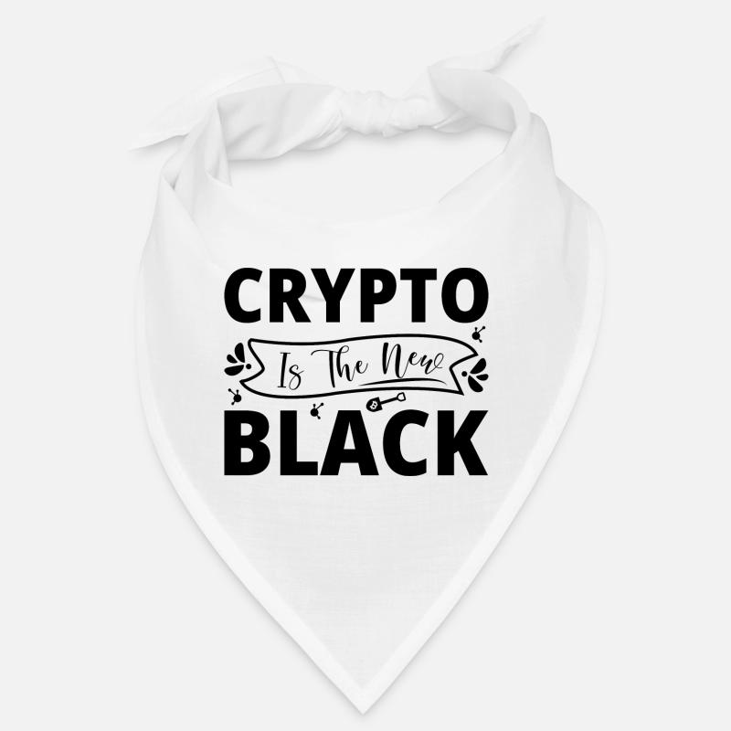 Crypto Sprüche - Bandana - Weiß