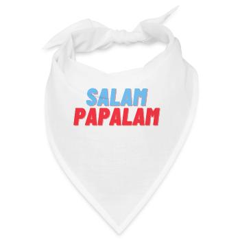SALAM PAPALAM - Bandana - Weiß - Vorne