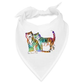 Tigerlove - Bandana - Weiß - Vorne