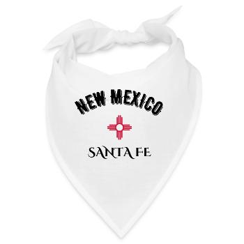 New Mexico Santa Fe - Bandana - Weiß - Vorne