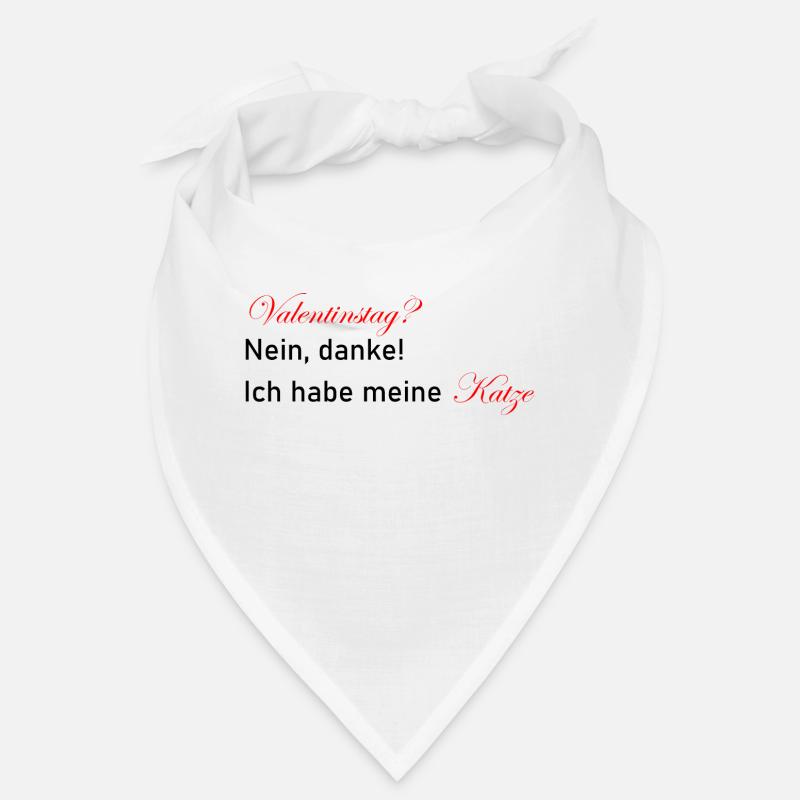 Valentinstag Katze Kätzchen Geschenkidee Geschenk Bandana