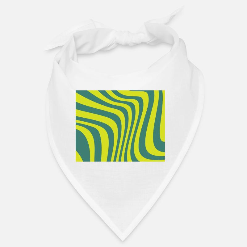 Ondes vertes Bandana