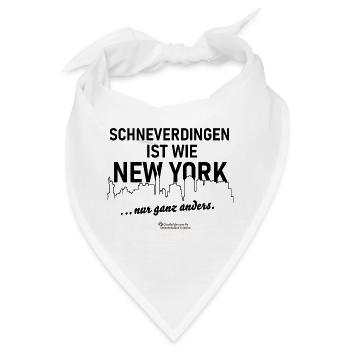 Schneverdingen Sprüche Design Merch - Bandana - Weiß - Vorne