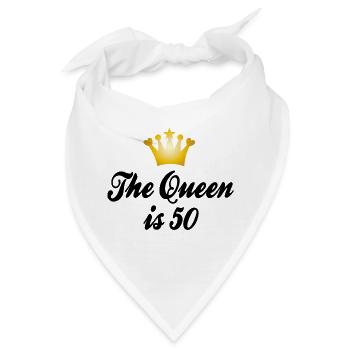 50 - Bandana - Weiß - Vorne