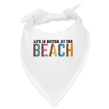 Beach - Bandana - Weiß - Vorne