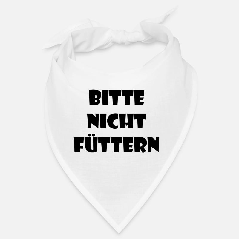 Nicht Füttern Bandana