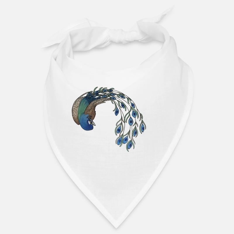 Peacock Bandana