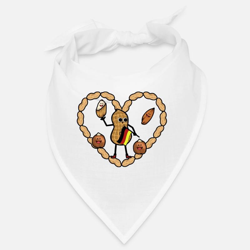 German Nut Peanut German Flag Nuts Bandana