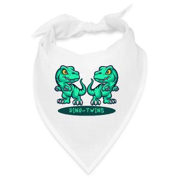 DINO - Bandana - Weiß - Vorne
