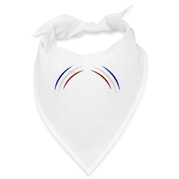 krallen france - Bandana - Weiß - Vorne