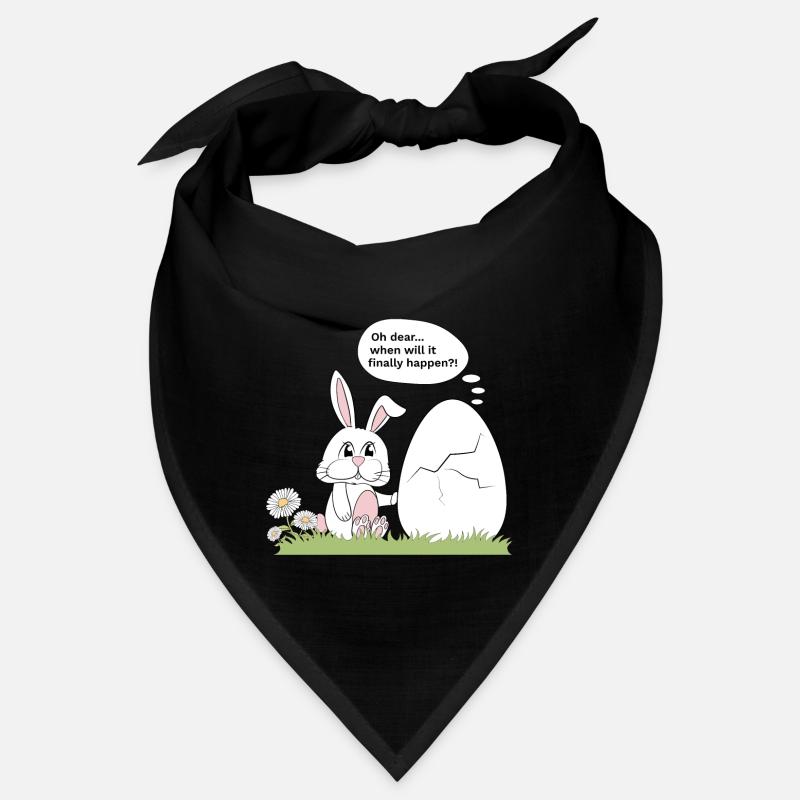 Rabbit and egg Bandana