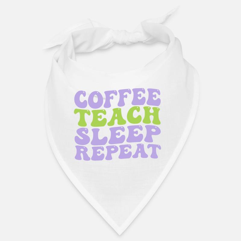 café enseigner le sommeil répéter idée agréable et mignonne cadeau Bandana