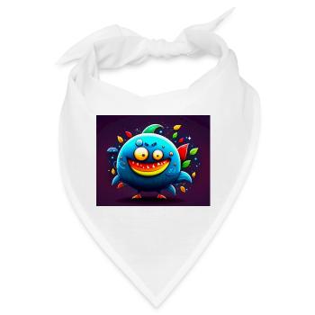 Ungeheuer - Bandana - Weiß - Vorne
