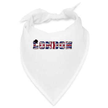 London Union Jack - Bandana - Weiß - Vorne