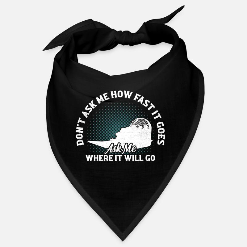 Ne me demandez pas à quelle vitesse ça va Hélice d’hydroglisseur Bandana
