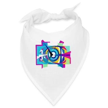 Du bist ein Kunstwerk - Bandana - Weiß - Vorne