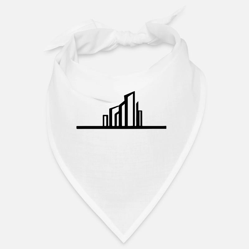 Stadt Vektor Geschenkidee Bandana