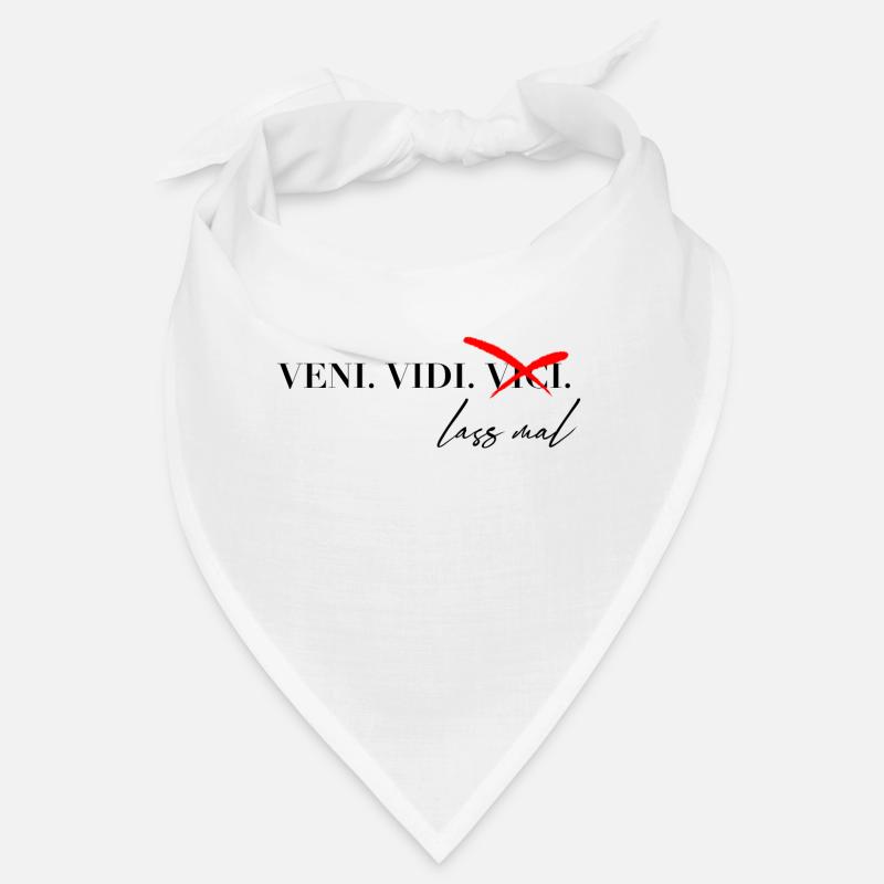 Veni Vidi Vici Spruch Bandana