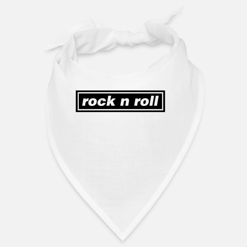 ROCK 'N' ROLL - Bandana - Weiß