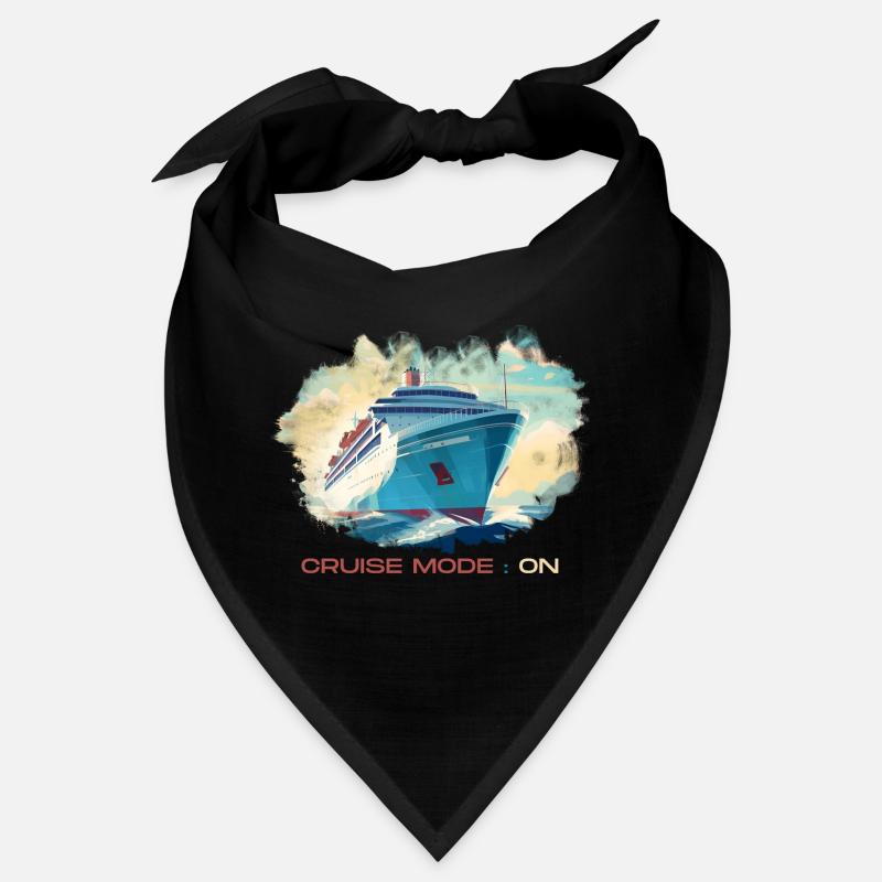 Cruise mode enabled. A stylish pattern for holidays. Bandana