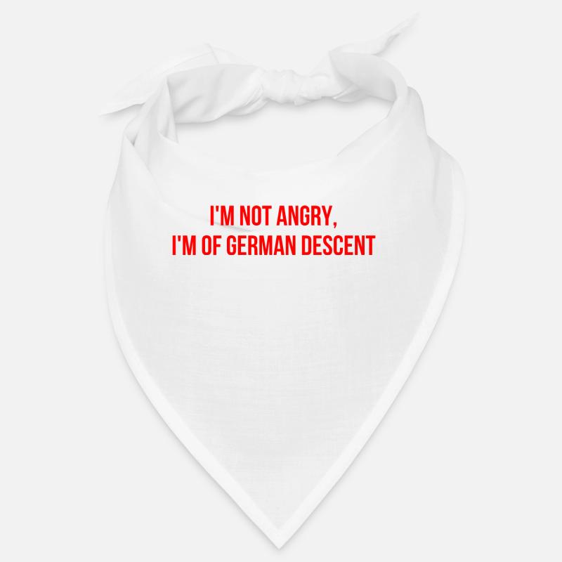 Ich bin nicht wütend ich bin deutscher Abstammung Bandana
