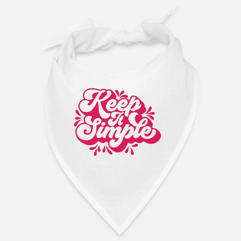 Halte es einfach Bandana