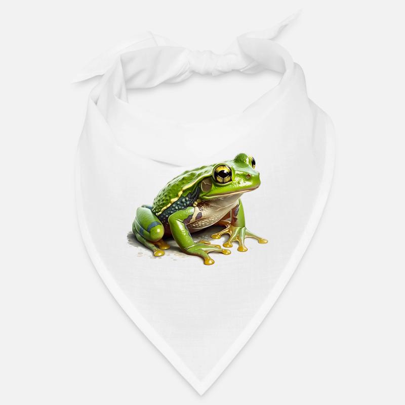 Grass frog waiting for rain for offspring Bandana