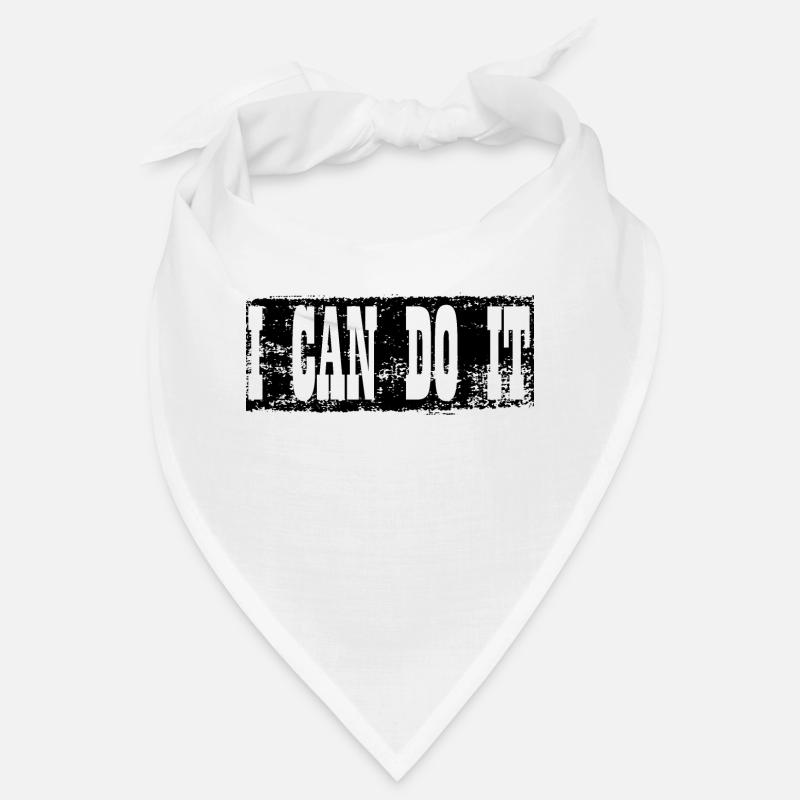 design I CAN DO IT Bandana