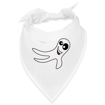 Gespenst - Bandana - Weiß - Vorne
