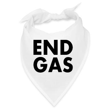 End gas - Bandana - Weiß - Vorne