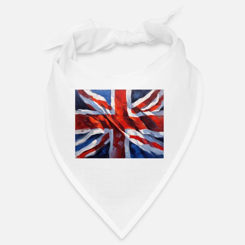 Drapeau britannique - Peinture impressionniste Bandana