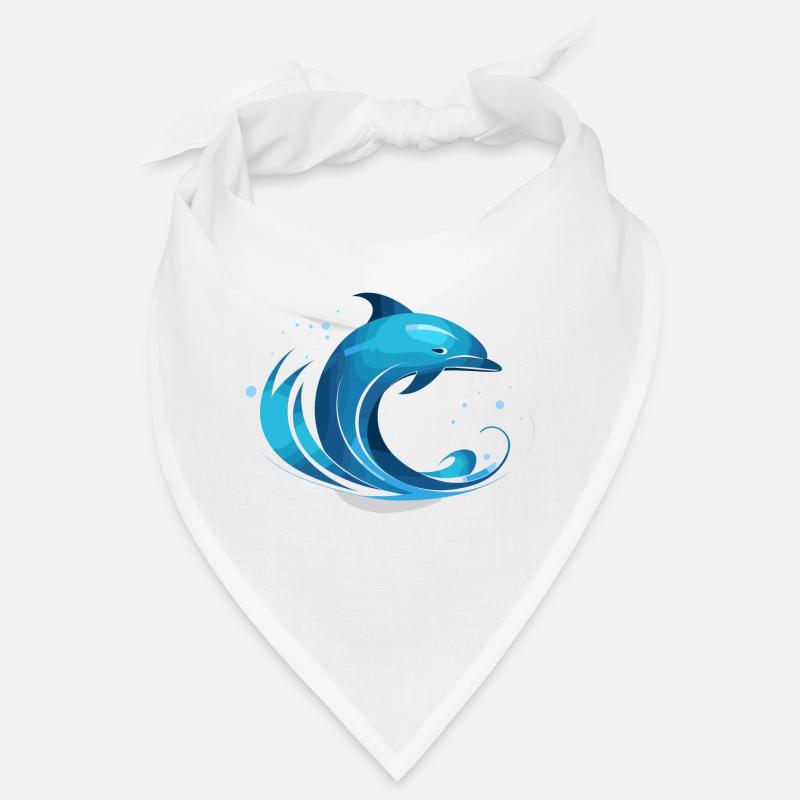 cooles Delfinmotiv Bandana