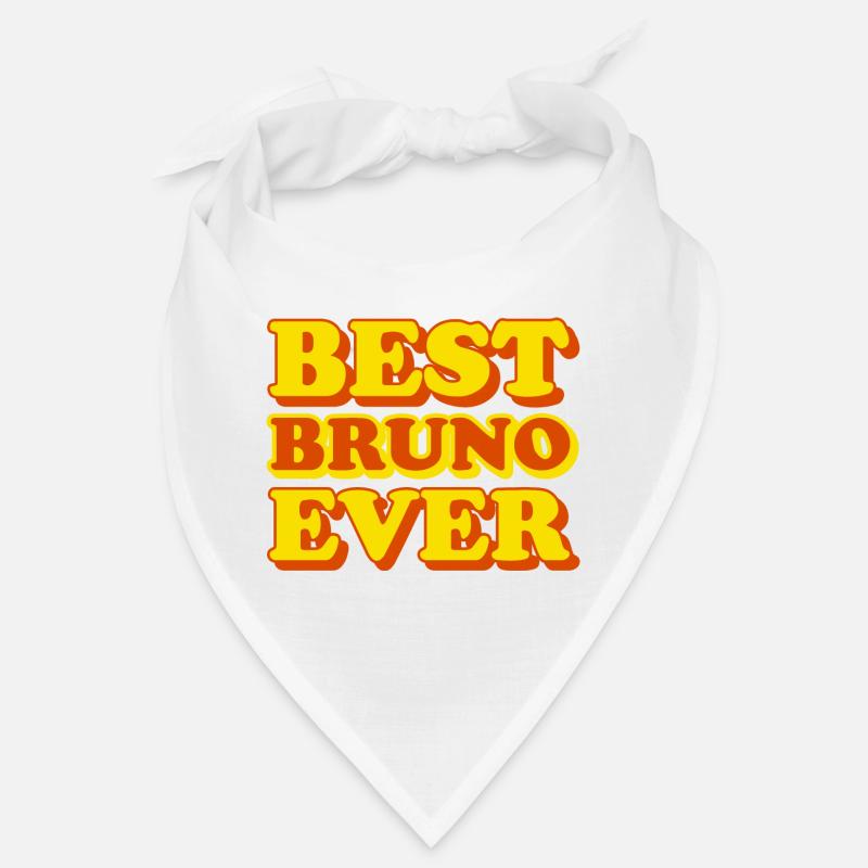 Bruno First name Funny gift Bandana