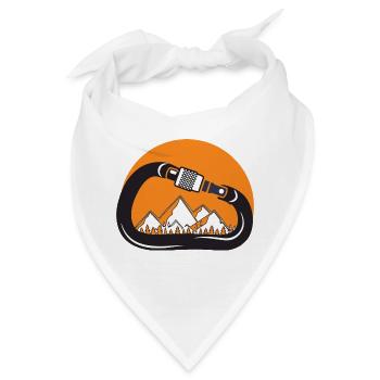 Rock Climbing - Bandana - Weiß - Vorne