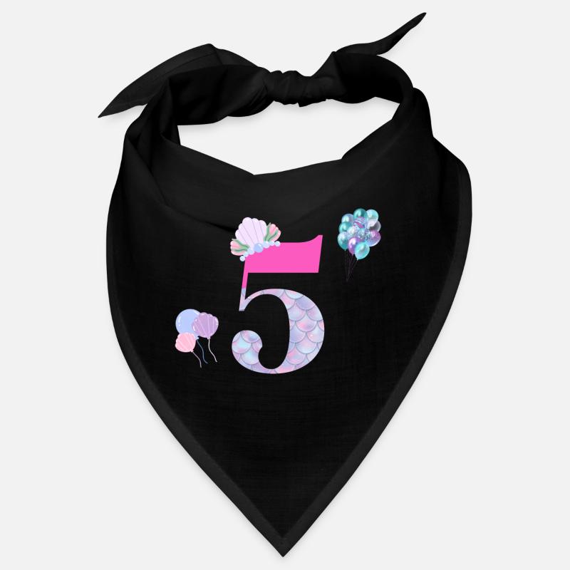 5th anniversary mermaid Bandana