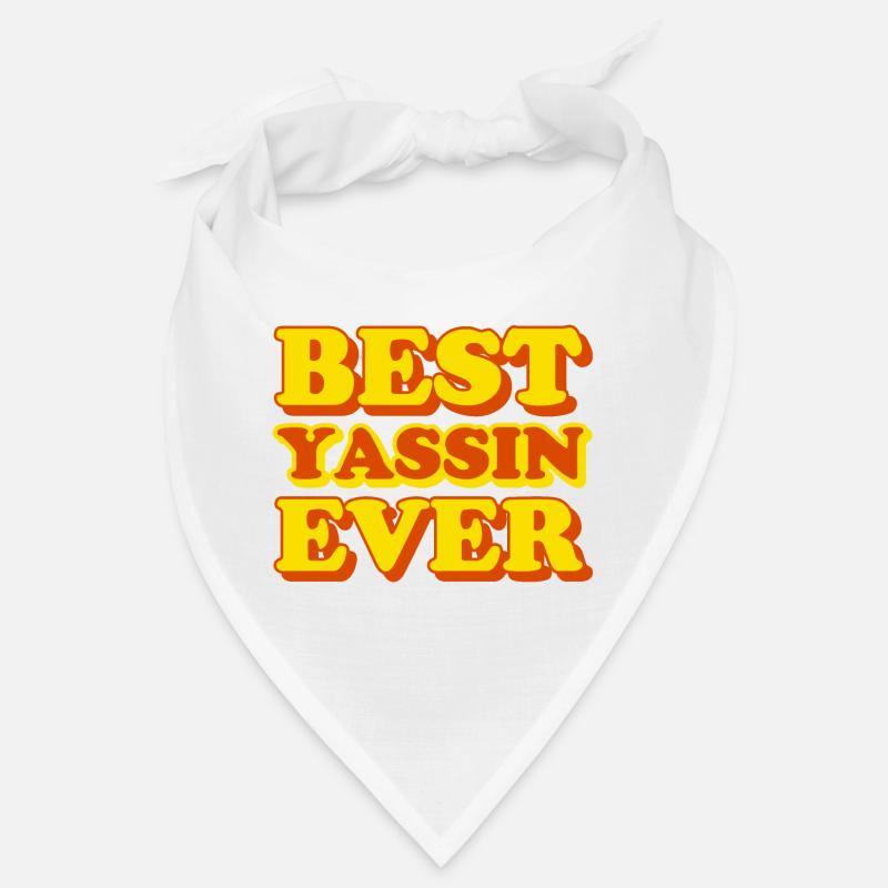 Yassin First Name Funny Gift Bandana
