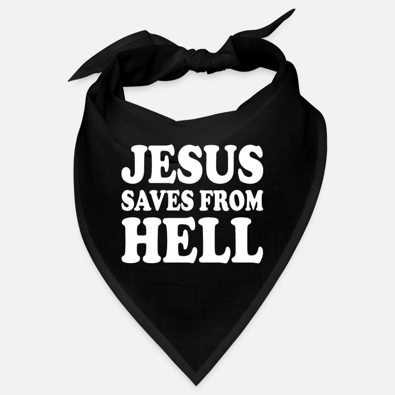 Jesus saves from hell Bandana
