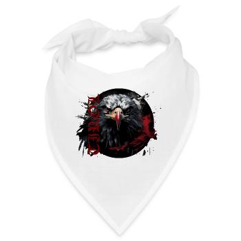 Tirol Design mit Adler für Tiroler und Tirolerinne - Bandana - Weiß - Vorne