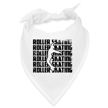 Rollschuhlaufen - Bandana - Weiß - Vorne